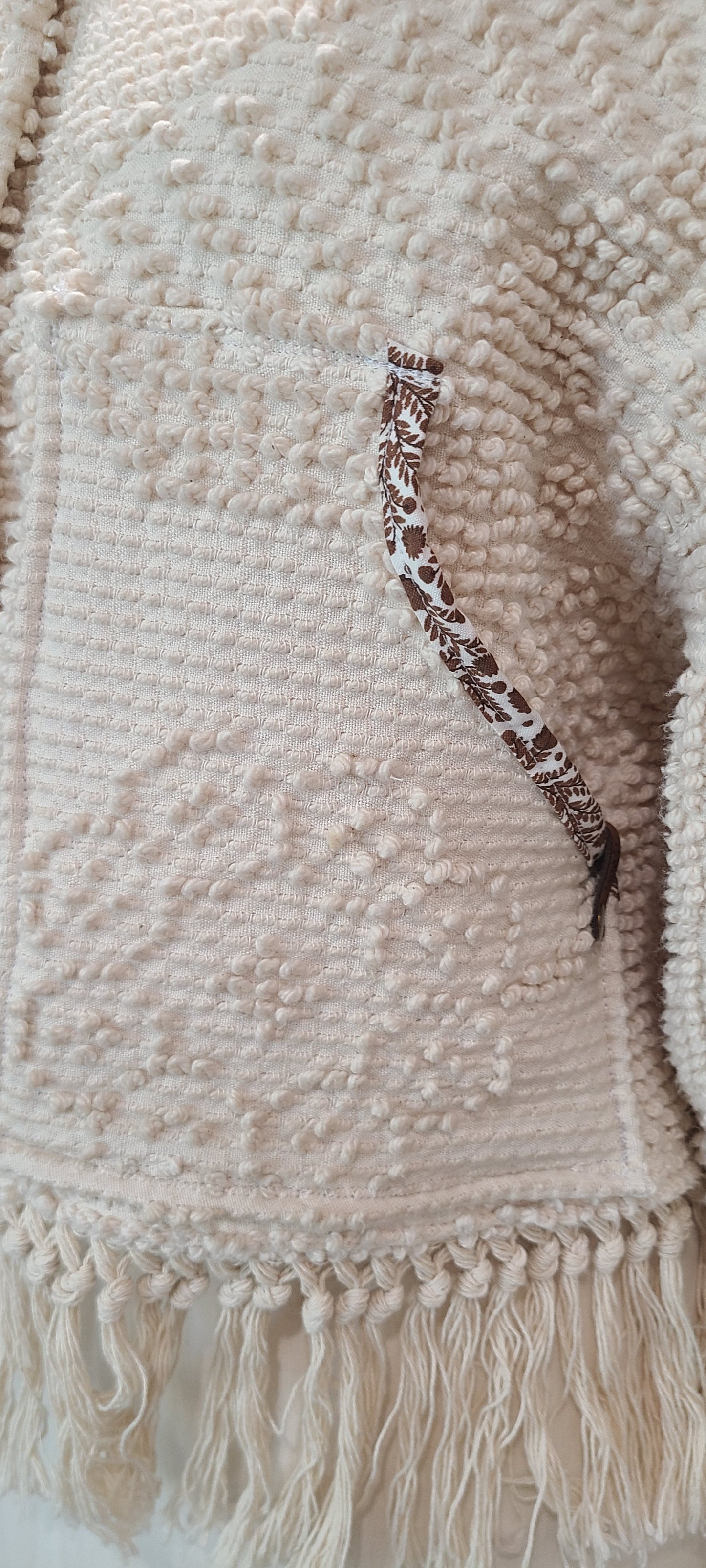 Cropped Chenille with Fringe