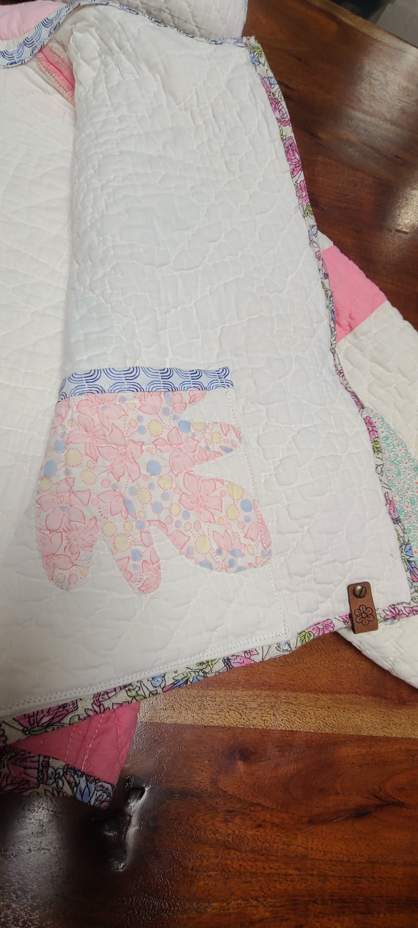 Floral Cropped Chore