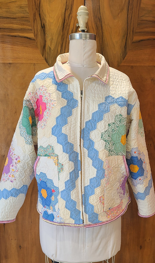 Grandma's Garden Blue Chore