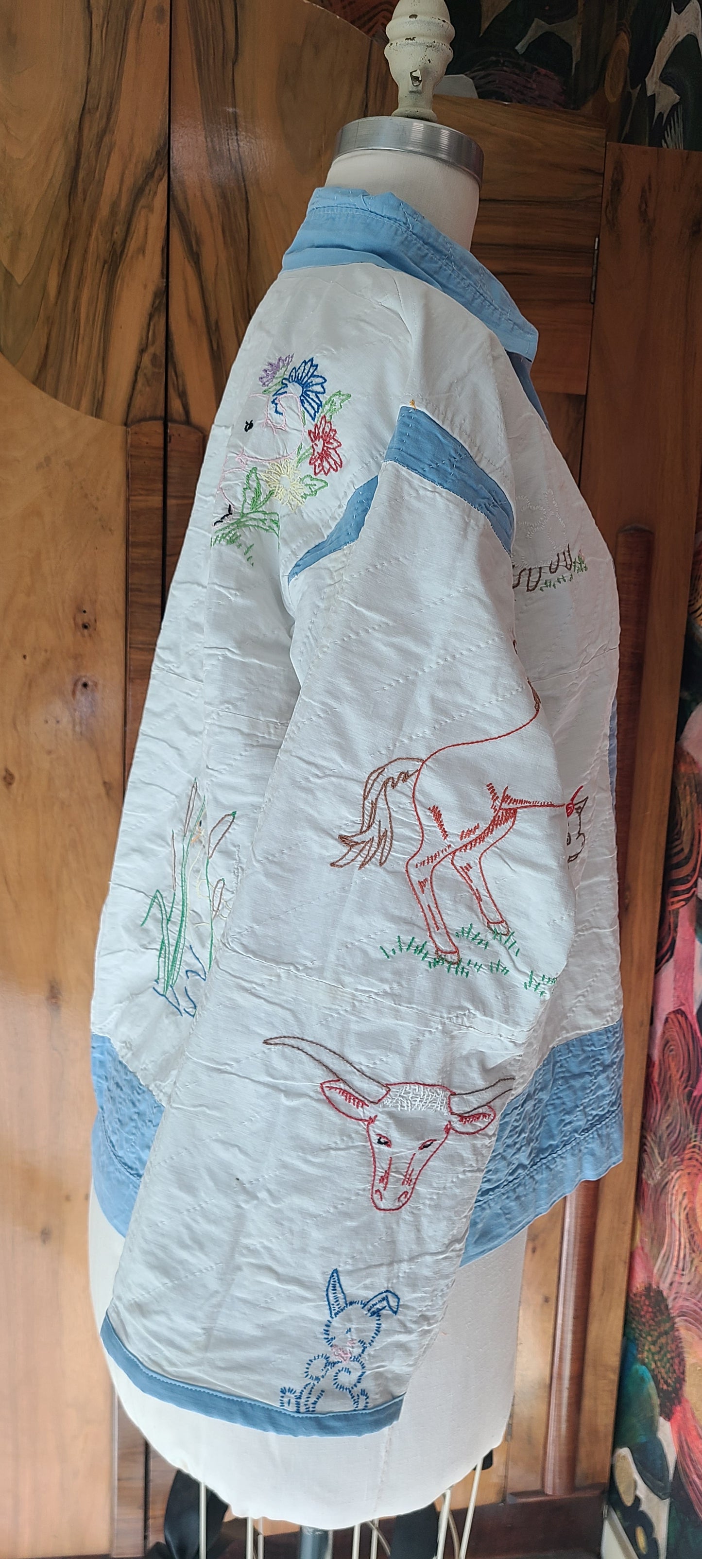 Emboidery Enhanced Chore Jacket