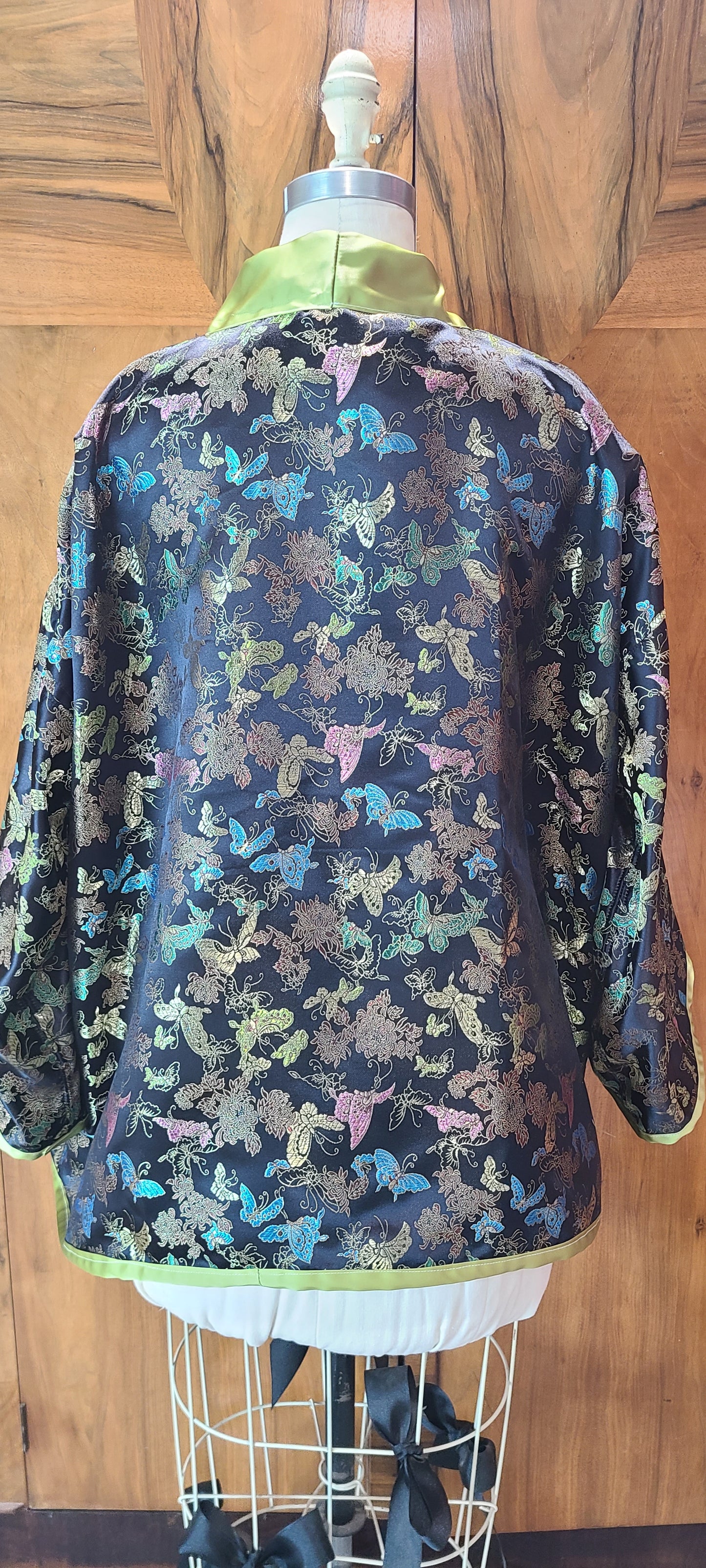 Silk and Satin Harper Style Jacket